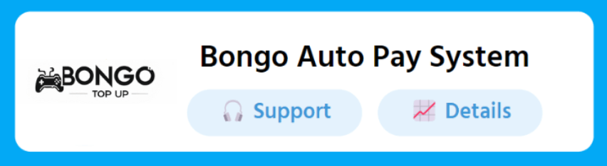 Payment Method - Bongo Top Up Store