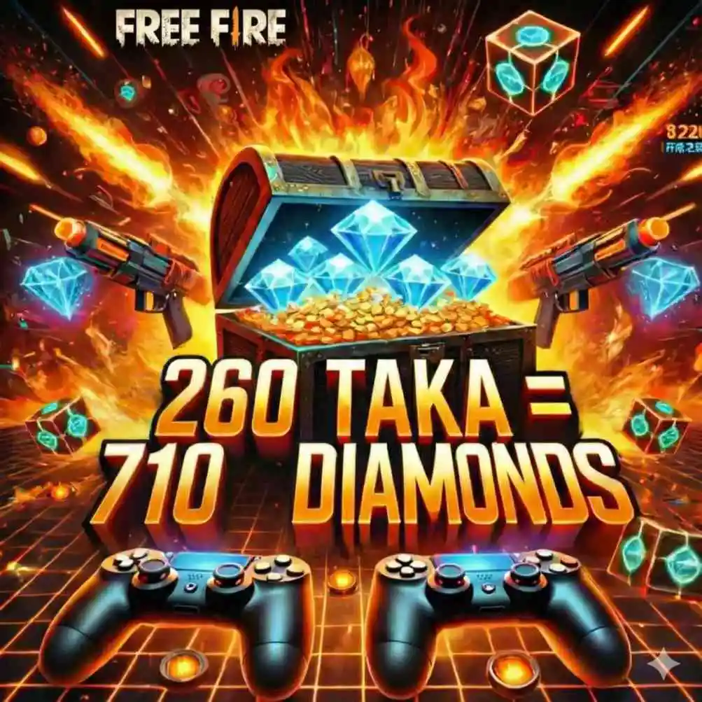 ২৬০ টাকায় ৭১০ ডায়মন্ড অফার